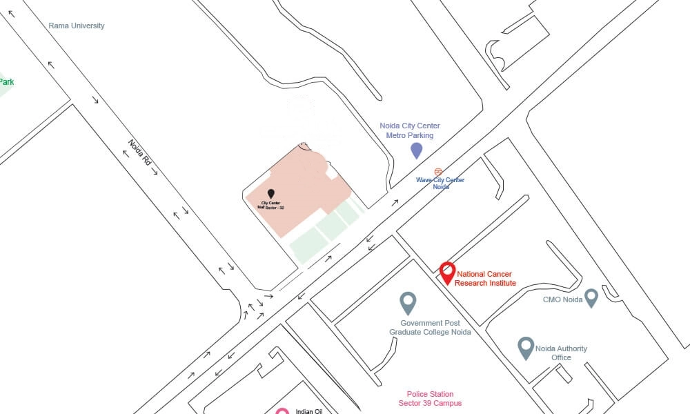 Bhutani City Center 32 Location